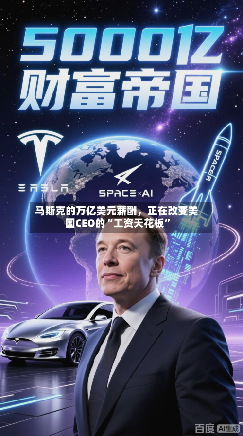 马斯克的万亿美元薪酬，正在改变美国CEO的“工资天花板”-第3张图片