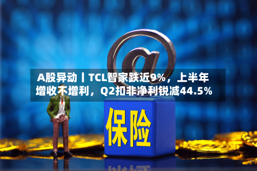 A股异动丨TCL智家跌近9%，上半年增收不增利，Q2扣非净利锐减44.5%