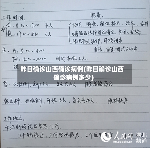 昨日确诊山西确诊病例(昨日确诊山西确诊病例多少)-第3张图片