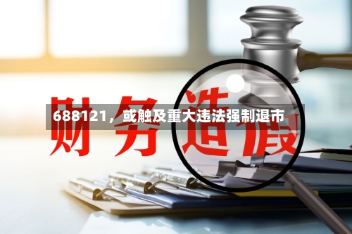 688121，或触及重大违法强制退市-第2张图片
