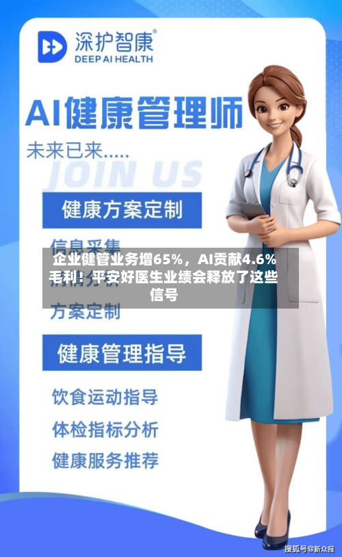 企业健管业务增65%	，AI贡献4.6%毛利！平安好医生业绩会释放了这些信号-第2张图片