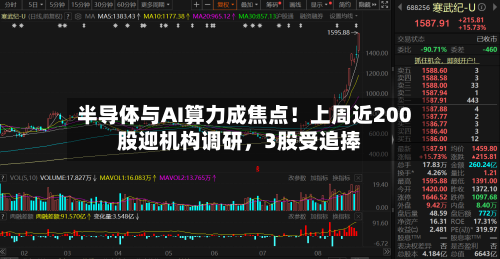 半导体与AI算力成焦点！上周近200股迎机构调研	，3股受追捧-第2张图片