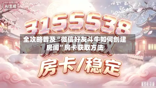 全攻略普及“微信好友斗牛如何创建房间”房卡获取方法