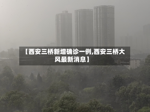 【西安三桥新增确诊一例,西安三桥大风最新消息】