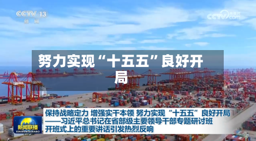 努力实现“十五五”良好开局