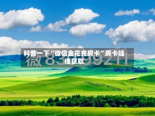 科普一下“微信金花充房卡”房卡链接获取-第3张图片