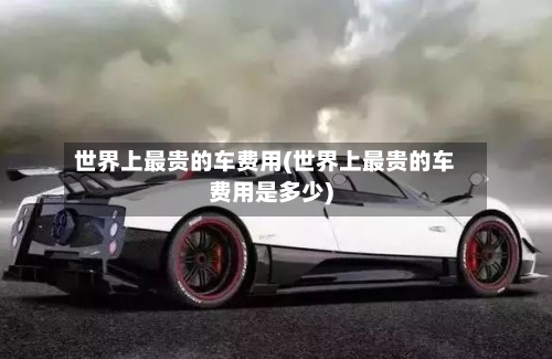 世界上最贵的车费用(世界上最贵的车费用是多少)