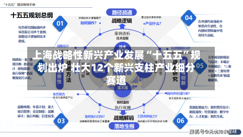 上海战略性新兴产业发展“十五五”规划出炉 壮大12个新兴支柱产业细分赛道-第2张图片