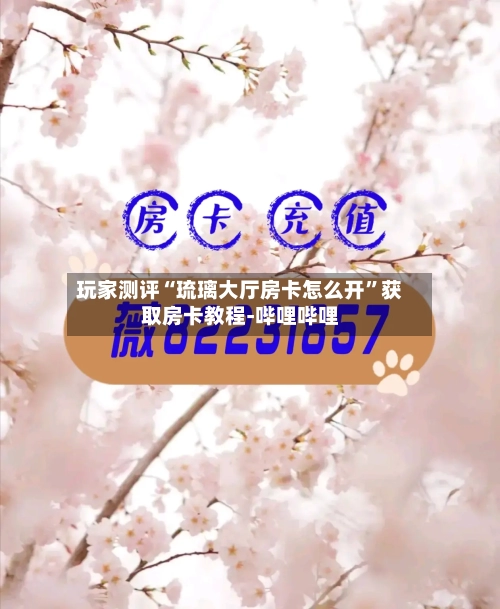 玩家测评“琉璃大厅房卡怎么开”获取房卡教程-哔哩哔哩