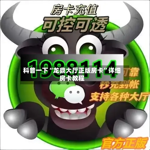 科普一下“龙鼎大厅正版房卡”详细房卡教程