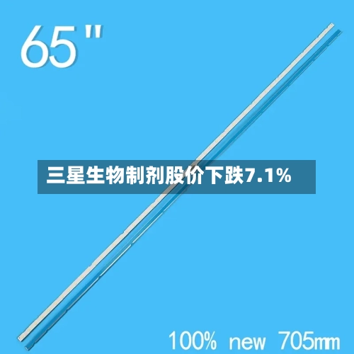 三星生物制剂股价下跌7.1%-第2张图片