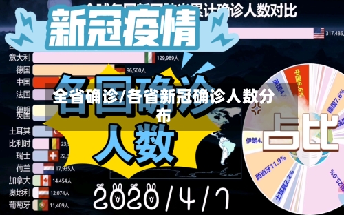 全省确诊/各省新冠确诊人数分布