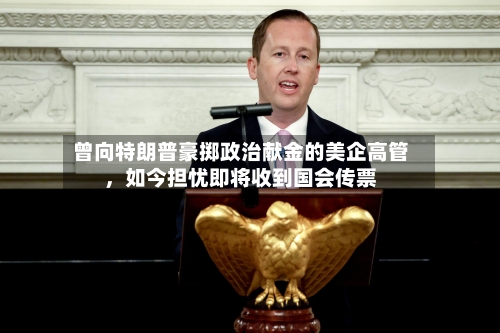 曾向特朗普豪掷政治献金的美企高管，如今担忧即将收到国会传票-第2张图片