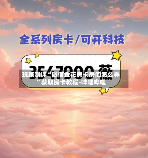 玩家测评“微信金花房卡房间怎么弄”获取房卡教程-哔哩哔哩-第3张图片