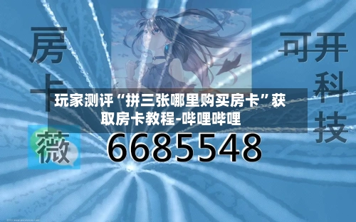 玩家测评“拼三张哪里购买房卡”获取房卡教程-哔哩哔哩-第3张图片