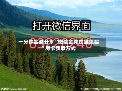 一分钟实测分享“微信金花在哪里买”房卡获取方式-第2张图片