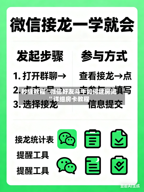 秒懂教程“微信好友斗牛如何建房间”详细房卡教程