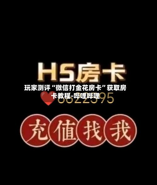 玩家测评“微信打金花房卡”获取房卡教程-哔哩哔哩-第3张图片
