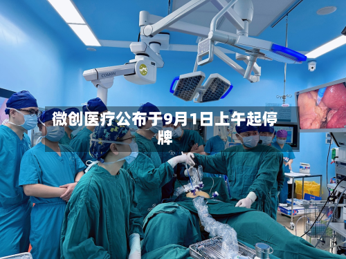 微创医疗公布于9月1日上午起停牌-第2张图片