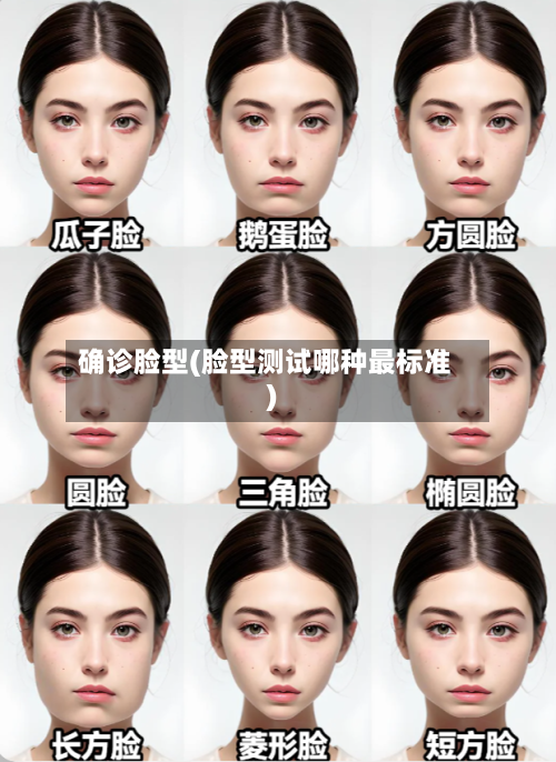 确诊脸型(脸型测试哪种最标准)