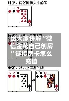 给大家讲解“微信金花自己创房”链接房卡怎么充值-第2张图片