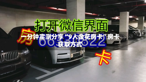 一分钟实测分享“9人金花房卡”房卡获取方式-第2张图片
