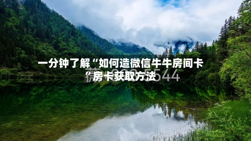 一分钟了解“如何造微信牛牛房间卡”房卡获取方法-第3张图片