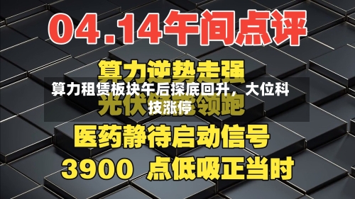 算力租赁板块午后探底回升，大位科技涨停
