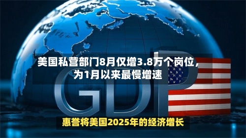 美国私营部门8月仅增3.8万个岗位，为1月以来最慢增速-第2张图片