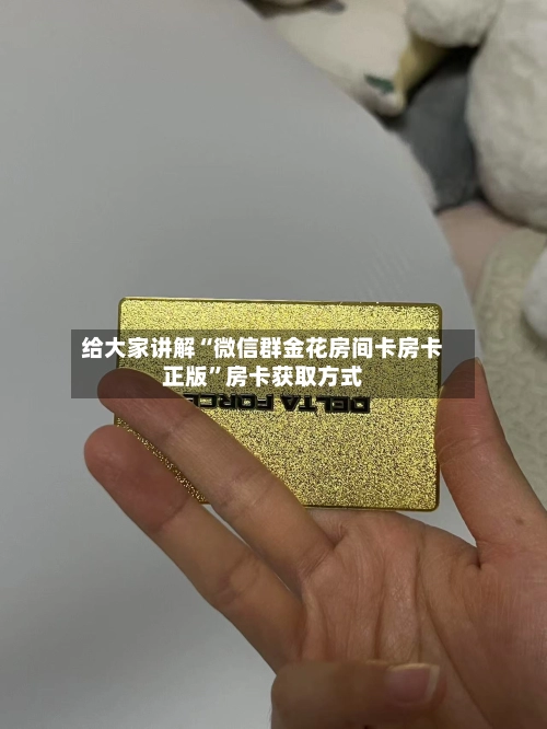 给大家讲解“微信群金花房间卡房卡正版”房卡获取方式-第3张图片