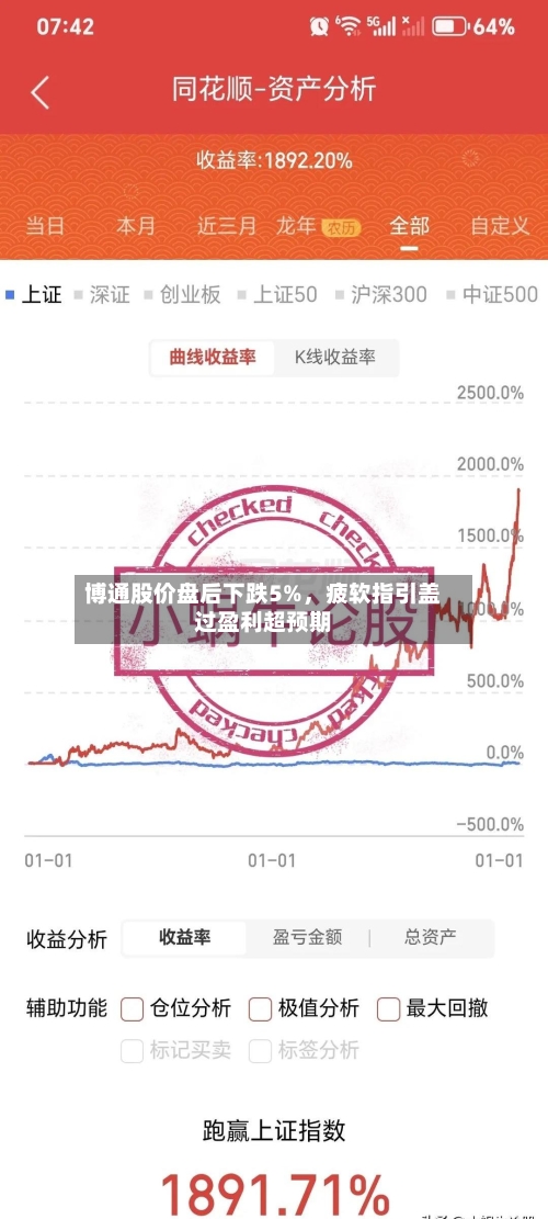 博通股价盘后下跌5%	，疲软指引盖过盈利超预期-第1张图片