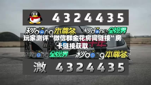 玩家测评“微信群金花房间链接”房卡链接获取-第2张图片