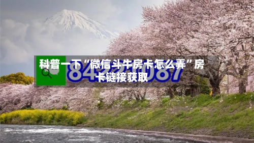 科普一下“微信斗牛房卡怎么弄”房卡链接获取-第2张图片