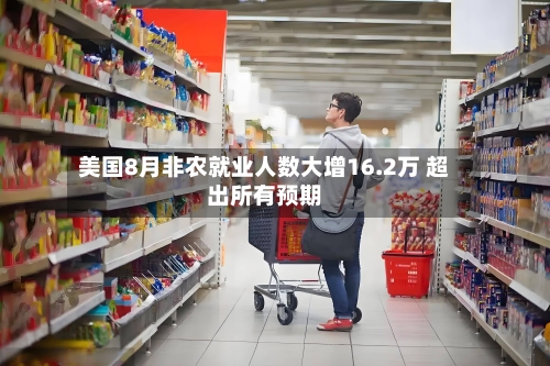 美国8月非农就业人数大增16.2万 超出所有预期-第2张图片