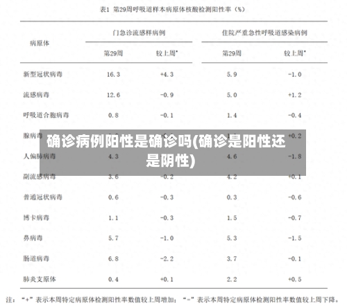 确诊病例阳性是确诊吗(确诊是阳性还是阴性)-第3张图片