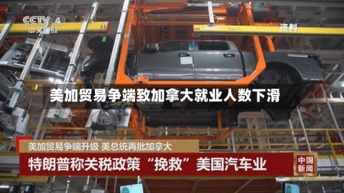 美加贸易争端致加拿大就业人数下滑-第3张图片
