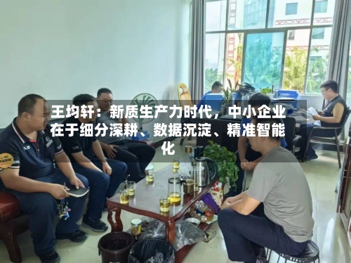 王均轩：新质生产力时代	，中小企业在于细分深耕、数据沉淀	、精准智能化-第2张图片