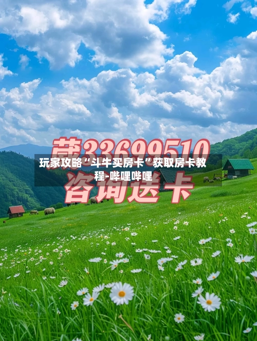玩家攻略“斗牛买房卡”获取房卡教程-哔哩哔哩-第2张图片