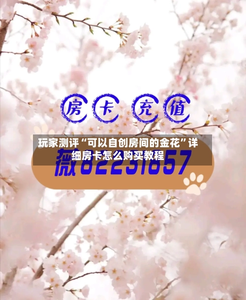 玩家测评“可以自创房间的金花”详细房卡怎么购买教程-第2张图片