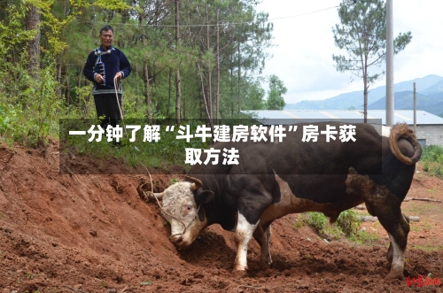 一分钟了解“斗牛建房软件”房卡获取方法-第2张图片