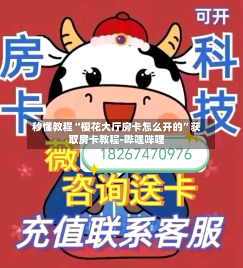 秒懂教程“樱花大厅房卡怎么开的”获取房卡教程-哔哩哔哩-第2张图片