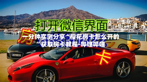 一分钟实测分享“樱花房卡怎么开的”获取房卡教程-哔哩哔哩-第2张图片