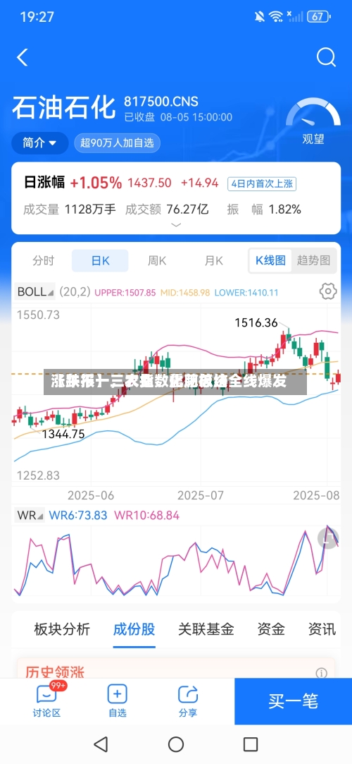 【午报】三大指数震荡总结涨跌不一，农业、化肥板块全线爆发