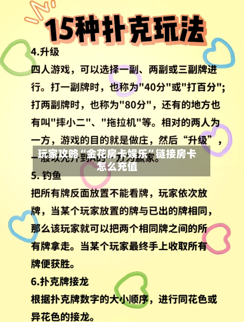 玩家攻略“金花房卡娱乐”链接房卡怎么充值-第2张图片