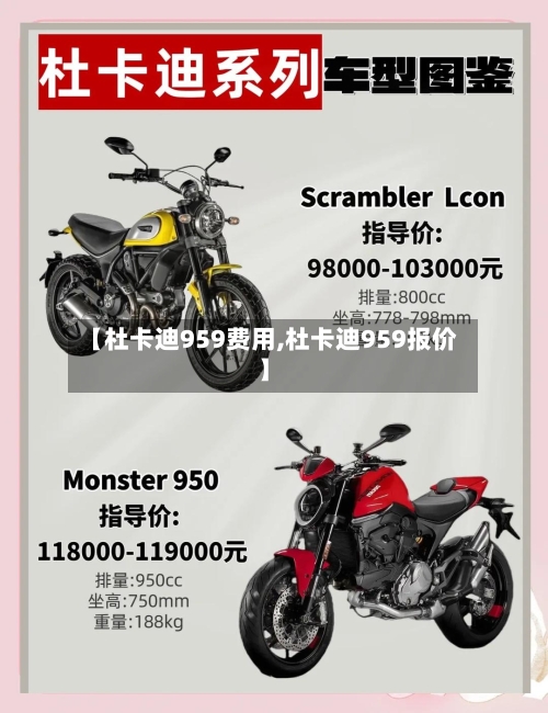 【杜卡迪959费用,杜卡迪959报价】