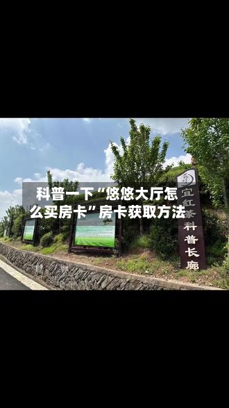 科普一下“悠悠大厅怎么买房卡”房卡获取方法-第2张图片