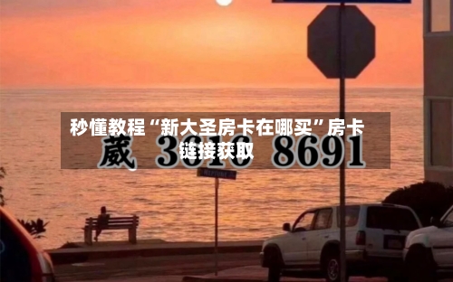 秒懂教程“新大圣房卡在哪买	”房卡链接获取-第2张图片