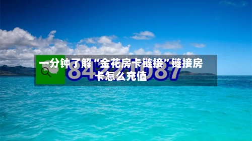一分钟了解“金花房卡链接”链接房卡怎么充值-第2张图片