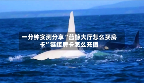 一分钟实测分享“蓝鲸大厅怎么买房卡”链接房卡怎么充值-第3张图片