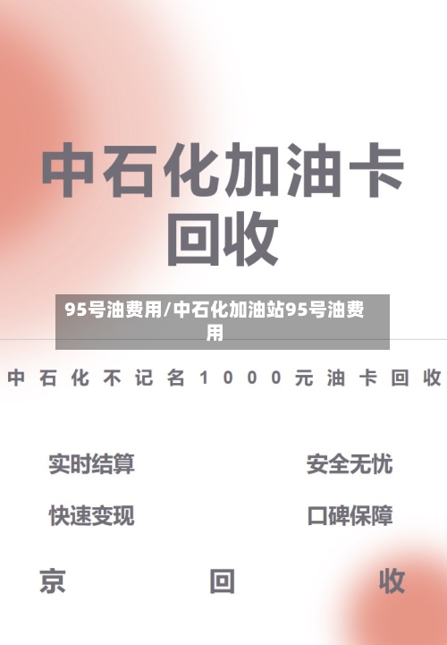 95号油费用/中石化加油站95号油费用
